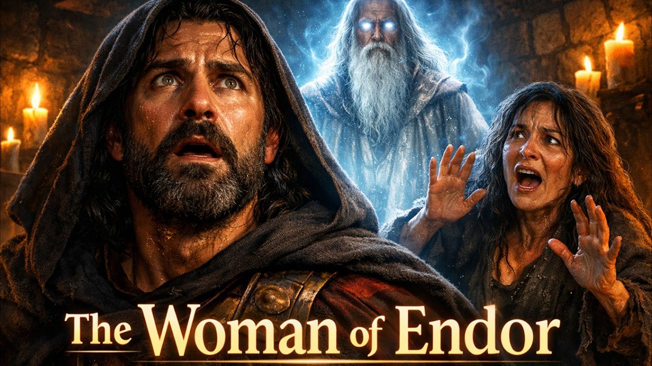 God Went Silent… So King Saul Called the Dead | The Woman of Endor (Terrifying Bible Story)