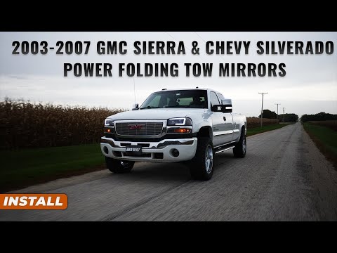 2003-2007 Classic GM Tow Mirror Install Guide | Add Power Fold for Chevy Silverado & GMC Sierra