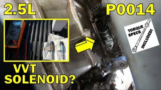 2013-2018 Nissan Altima 2.5L P0014 Diagnosis & Fix! [2.5L QR25DE]