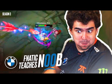 Bwipo coaches noob how to get out of Gold | Fnatic Teaches Noob S2E6 - Presented by BMW