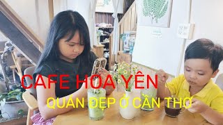 Hai chị em đi quán cafe hoà mình với thiên nhiên coi cá, tổ chim l lucky an