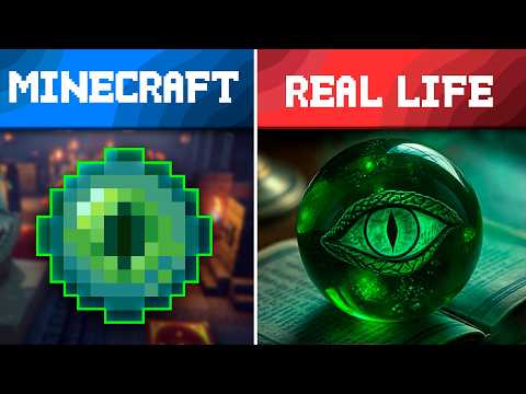 Comparing Minecraft to Real Life! THE RESULT IS SHOCKING!