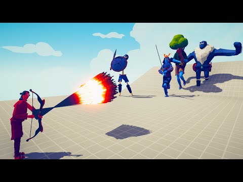 FIREWORK ARCHER GOD vs EVERY FACTION - Totally Accurate Battle Simulator TABS