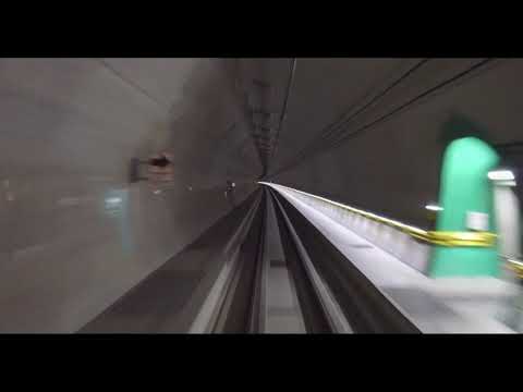 Fahrt durch den Ceneri-Basistunnel