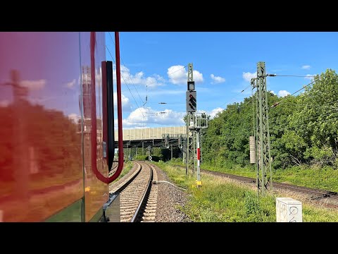 Führerstandsmitfahrt Streckenkunde Br 193 von Oberhausen nach Osnabrück über Münster Güterumgehung