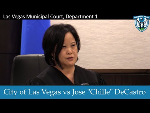 The City of Las Vegas vs Jose "Chille" DeCastro, March 18, 2024