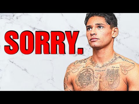 My Apology To Ryan Garcia