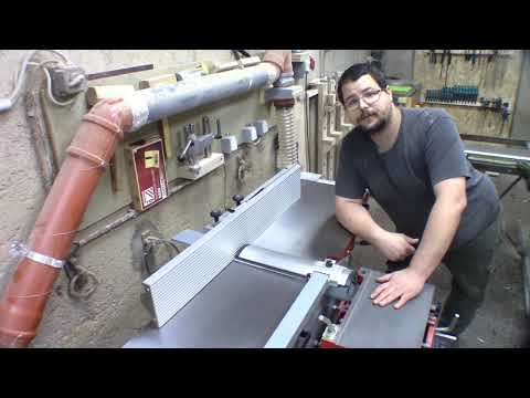 ADH einstellen und Sicherheits Tipps! - Sicher arbeiten an einem Abricht und Dickenhobel!