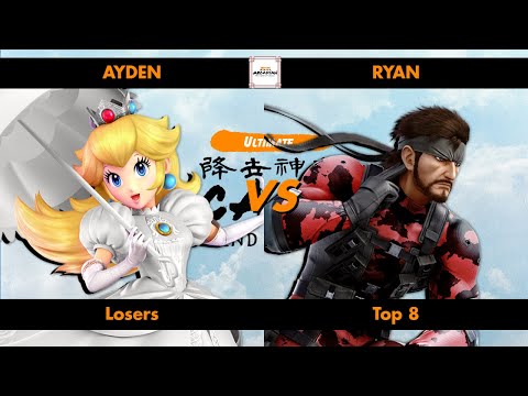NorCal Ultimate Arcadian 2023 - Top 8 Losers R1 - ayden (Peach) vs. ryan (Snake)