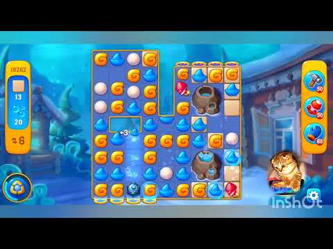 Fishdom 2022, no Boosters,  10282  level  -  прохождение без бустеров,  10282  уровень.