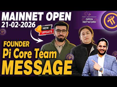 Pi Network Founders Official Update | Dr. Nicolas Kokkalis & Dr. Chengdiao Fan Latest News 2026