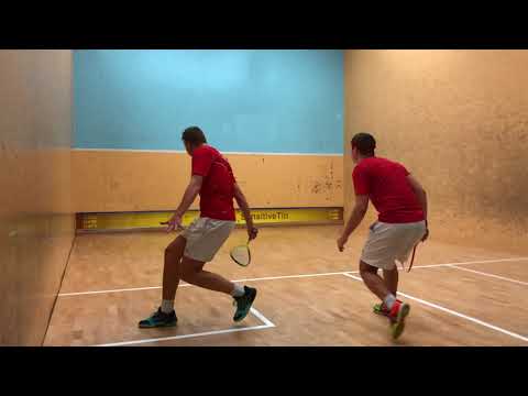 Squash Oberliga HOTSOX Heilbronn vs. 1. SC Karlsruhe Amadeo Costa v. Robin Ebert
