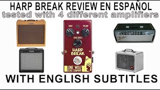 Video thumbnail for HARP BREAK pedal para armónica - LONE WOLF BLUES COMPANY by Elihú