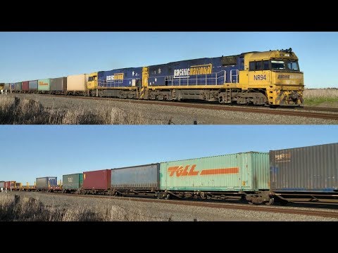 6MP4 Toll Container Train - PoathTV Australian Railways