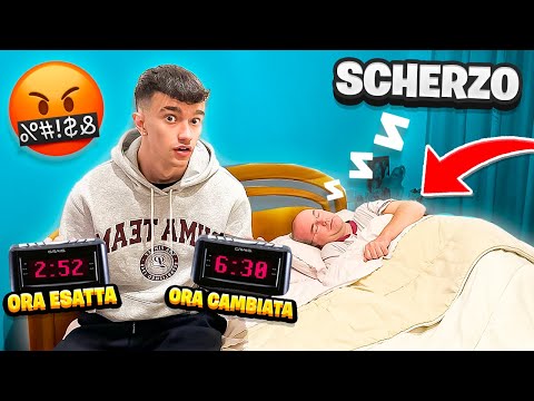 FACCIO CREDERE a MIO PAPÀ che SIA GIORNO ma è NOTTE! *SCHERZO EPICO*