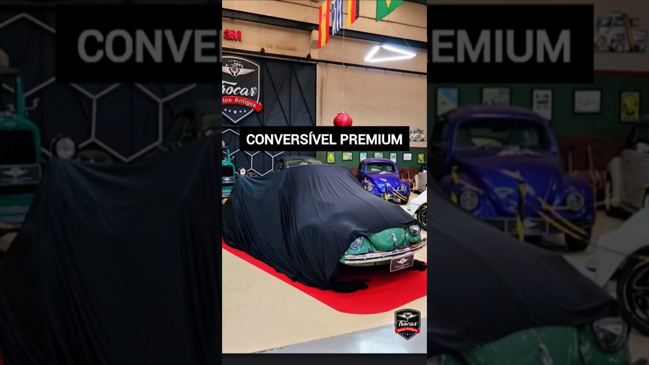 Do Brasil para a FRANÇA! 👍 FUSCA 1979 Agave Green CONVERSÍVEL | Interior Luxuoso Un Bijou! 💚😍✨️