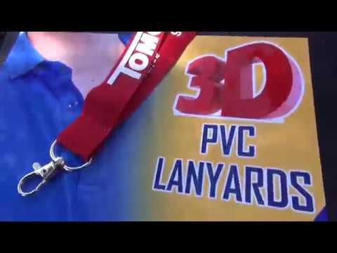 3d silicone printed lanyards