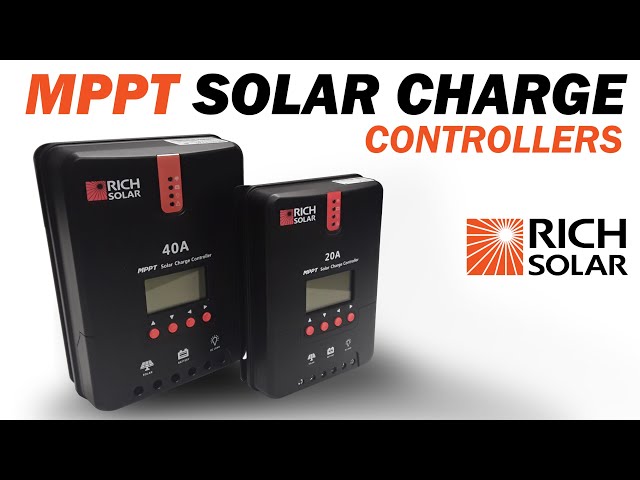 MPPT Solar Charge Controllers by RICH SOLAR