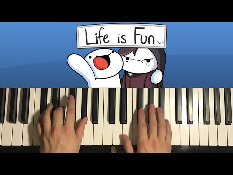 How To Play - TheOdd1sOut - Life is Fun (PIANO TUTORIAL LESSON)