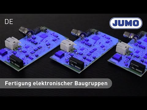 Fertigung elektronischer Baugruppen