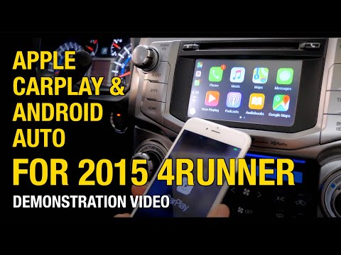 2014-2019 Toyota 4Runner | Wired Apple CarPlay & Android Auto | Demonstration Video