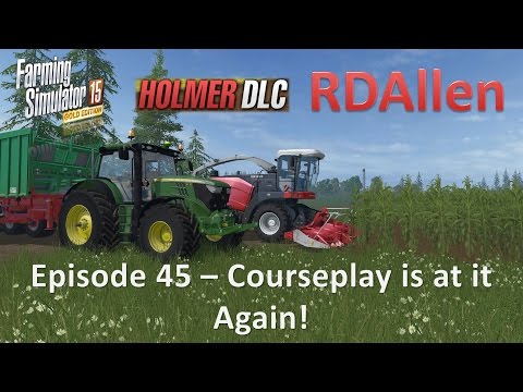 Farming Simulator 15 Gold Edition Sosnovka E45 - Courseplay is at it Again.....!
