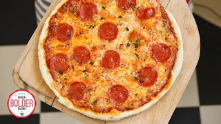 15-Minute Pizza Recipe | No Yeast Dough! | Bigger Bolder Baking