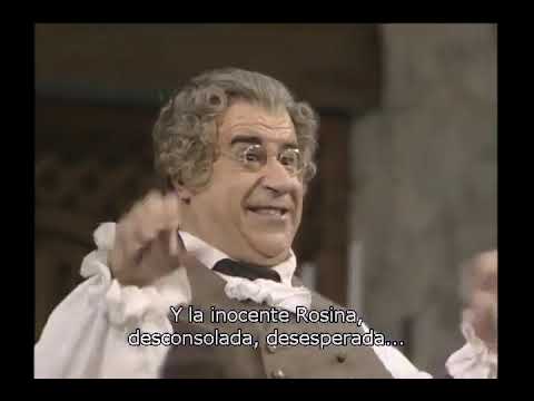 Rossini: Il Barbiere di Siviglia. Enzo Dara - "A un dottor della mia sorte", Metropolitan Opera 1989