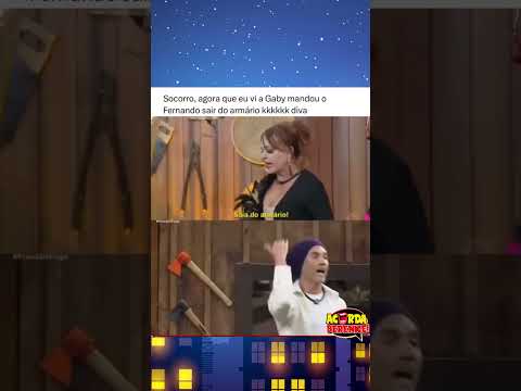 Gaby Spanic manda Fernando Sampaio sair do ármario durante Jogo da DIscórdia em A Fazenda 17.🔥