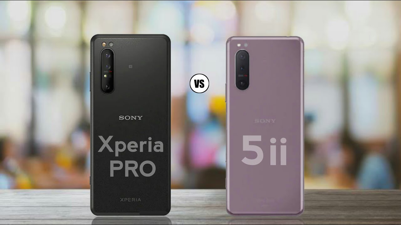 Sony Xperia Pro Vs Sony Xperia 5 ii