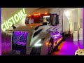 My NEW Semi Truck Gets ALOT MORE Neon LED Underglow Lights | Installation Process | 2021 Volvo VNL
