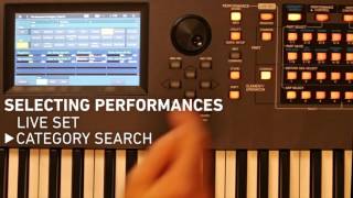 Yamaha Montage Tutorial - 1. Structure of a performance