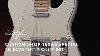 Fender Custom Shop Texas Special Tele Pickup Set | Fender