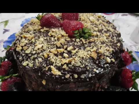 Personalized Birthday layered chocolate  Cake of M Khawar Nazir made y Afshan
