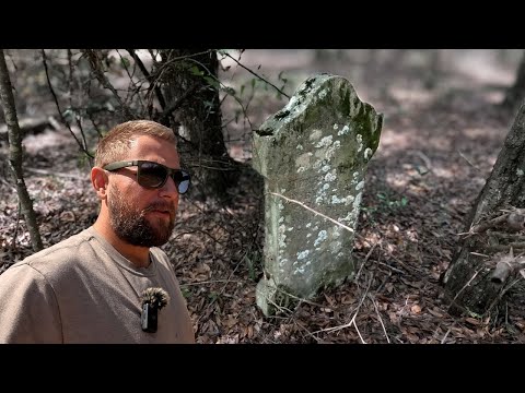 Forgotten Family Cemetery in the Georgia Woods | The Henry Wood Burial Ground