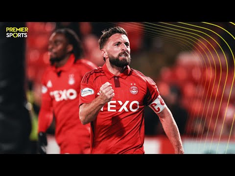 HIGHLIGHTS | Aberdeen 2-0 Motherwell | Three red cards shown as holders progress to quarter-finals