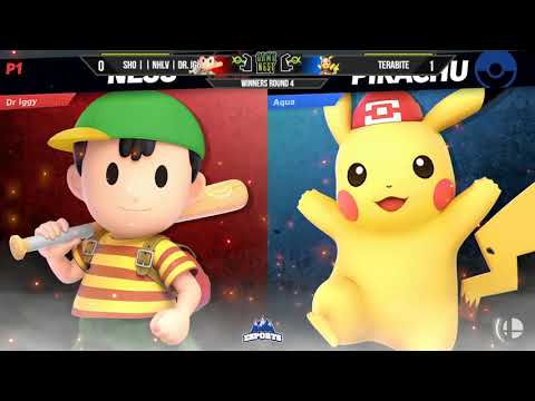 Game Nest Smash It Up: SHO | Dr. Iggy (Ness) vs Terabite (Pikachu) - Winners Round 4