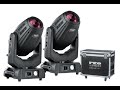 Video: Prolight XBeam 17 Cabeza Móvil 17R 350W (Pack 2 Uds. + Flight Case)