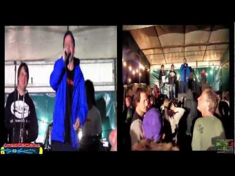 ZION TRAIN ft dubdadda (uk) - stepping raindub pt1 @ future reggae ruigoord 8 juli 2012