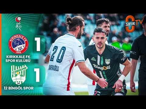 Kırıkkale FK Spor Kulübü 1-1 12 Bingöl Spor | Maç Özeti