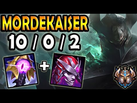 Mordekaiser vs Malphite [ TOP ] Lol Korea Master Patch 10.25 ✅
