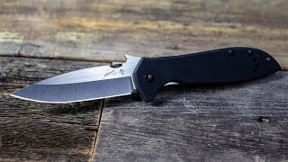 Нож складной Kershaw Emerson CQC-4KXL, сталь D2, рукоять черный G10