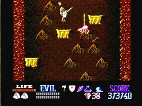 wizards warriors nes walkthrough