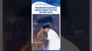 Prabowo Apresiasi Mbah Guru Matematika TikToker 80 Tahun, Beri Hadiah Laptop dan Uang Rp 100 Juta