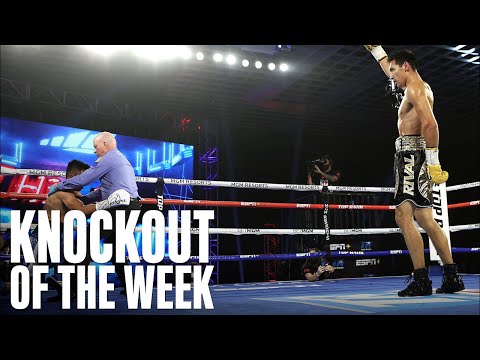 Relive Janibek Alimkhanuly 2020 KO of the Year Nominee over Gonzalo Coria | KNOCKOUT OF THE WEEK