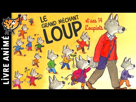 Le Grand Méchant LOUP et ses 14 Loupiots 🐺 Histoires & Contes | Un Livre avec les 3 petits cochons