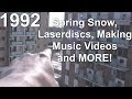 Spring Snow Laserdiscs Making Music Videos More 1992