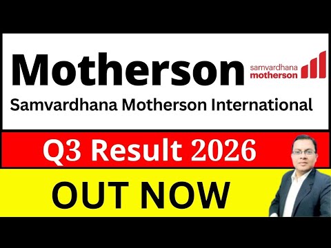 Samvardhana Motherson Q3 Result 2026 I Motherson Share result today I Samvardhana Motherson Share
