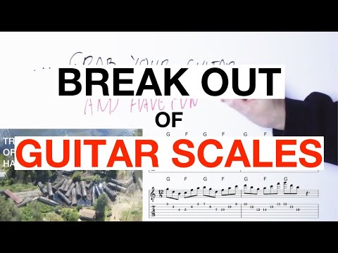 STOP Sounding Like A Guitar SCALE Machine: How To Break Out Of Guitar Scales