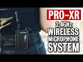Video Review of the PRO-XR Professional Grade 2.4GHz Digital Wireless Microphone System